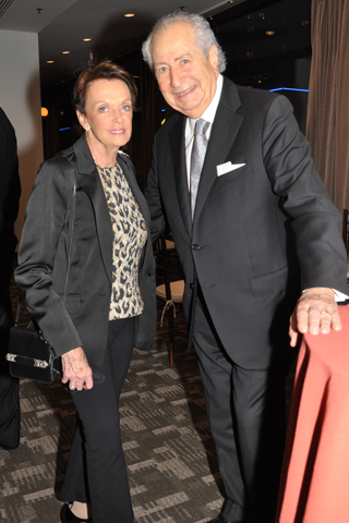 13. Fran and Leon Levy.
