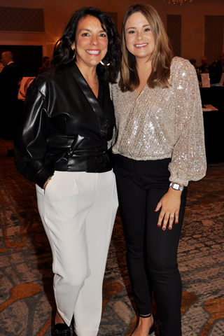 11. Judy Swahl and Paige Lacek.