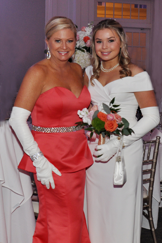7. Lisi Lerch paused for a photo with her daughter Debutante Libby Lerch.