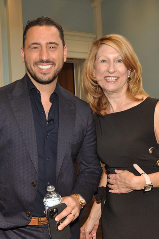 3. Michele Baymor said hello to Josh Altman