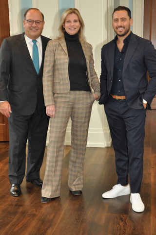 5. Councilman Allan Domb and Josh Altman paused for a photo with Donna Coghlan.