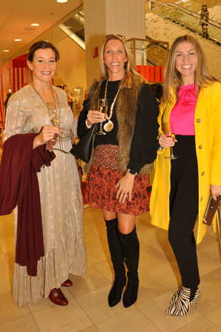 4. Emily Hinton, Allison Treston and Rebecca Howell.