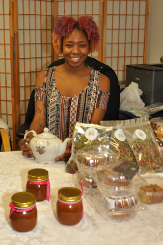 3. Kayah Ward offered June Bug’s Sweet Treats,