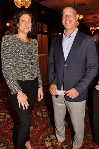 12. Julia Brines and Peter Blau.