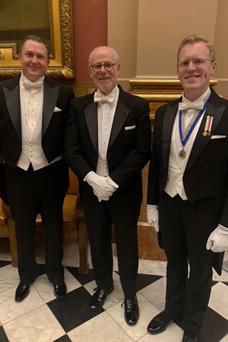 Master Sergeant Jesse Proetto, Hon. David Alexander Jenkins, Quartermaster Sergeant Vinson R. Nash