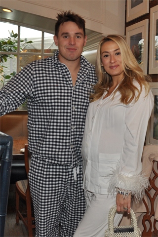 3. Bianca and Ted Hospodar attended the brunch.