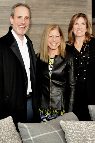 4. Brad Krouse, Julia Dranoff and Denise Day