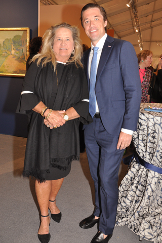 21. Anne Hamilton and her son, Sam Hamilton