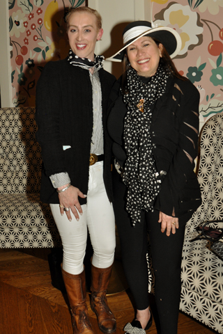 19. Jeremy Gibson and Shelly Ferman of Rachelle Designer Boutique and Consignment boutique in Bryn Mawr attended the event