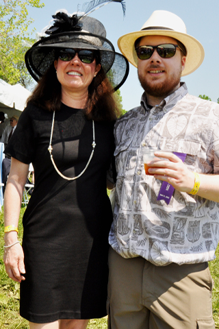 9. Lee Ann Embrey and her son Christian Narcini