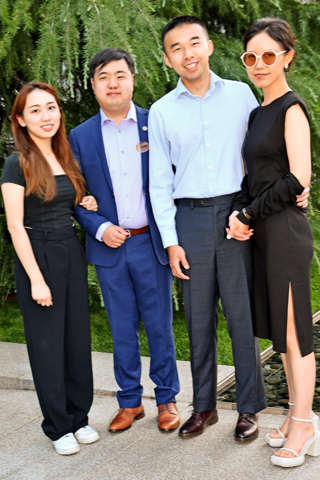 9. Alice Li, Shawn Zhang, Songhwng Li and Gina Guo