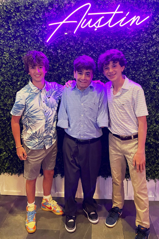 10. Charlie Jamieson, Austin Beltrante and CJ Rubino