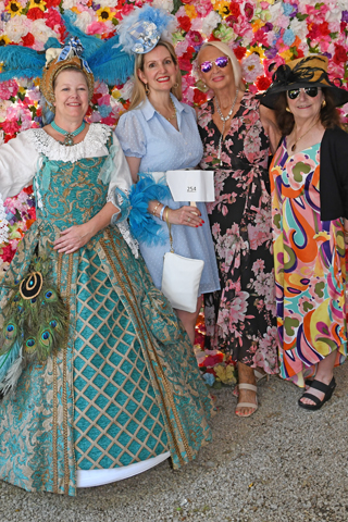 13. Pam Bastings, Evelyn Bennett, Barbara Gilbert and Livia Klaus