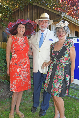 9. Barbara Wood and Greg and Renee Cantwell