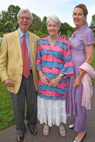 9. Bob and Betsy Lukens and Julia Ward
