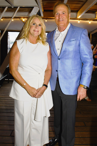3. Sponsor, Jaguar Land Rover Main Line, offers the widest selection of new and pre-owned Jaguar and Land Rover vehicles in the Delaware Valley. President/COO at Jaguar and Land Rover Main Line, Michael Smyth and his wife Carla attended the Power Players event