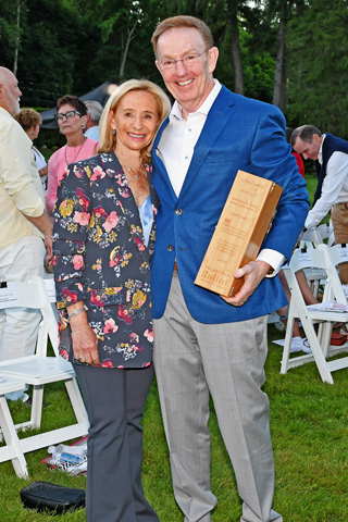 9. Amy and Anthony Haller. Mr. Haller won an award for his pro bono Ballet coverage