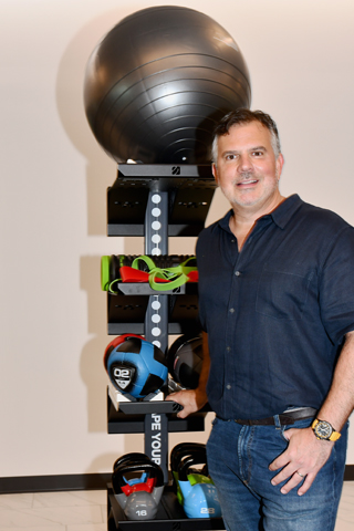 5. AFC Fitness CEO and president Matt Littman was pictured during the open house 