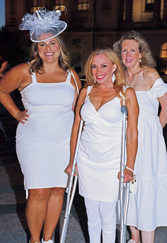 13. Publicist Kate Marlys, Philadelphia City Rep Sheila Hess and Margaret Hughes