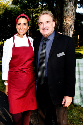 3. Chef Ginevra Antonini and Drexelbrook Caterers CEO/General Manager Dominic Savino