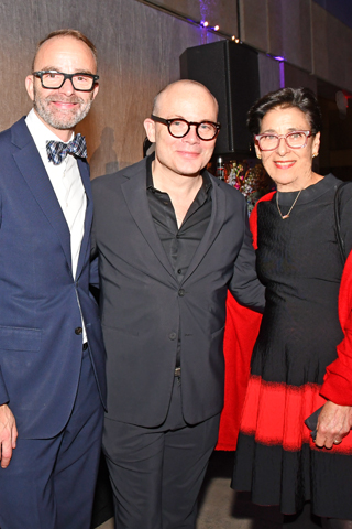12. David Devan, Thom Collins and Ruth Neubauer
