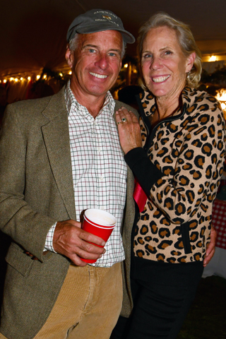 Rich and Jean Walkup paused for a photo at the event