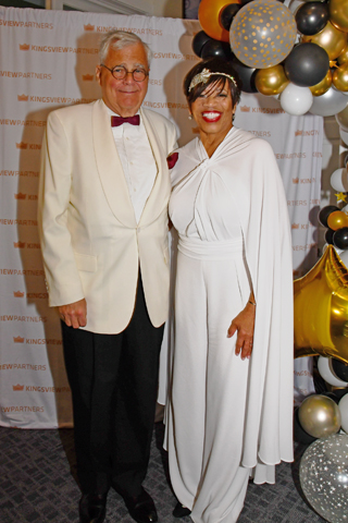 12. David and Pat Nogar enjoyed the 20s themed event
