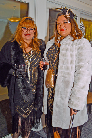 4. Lauren and Aimee Morella attended the event