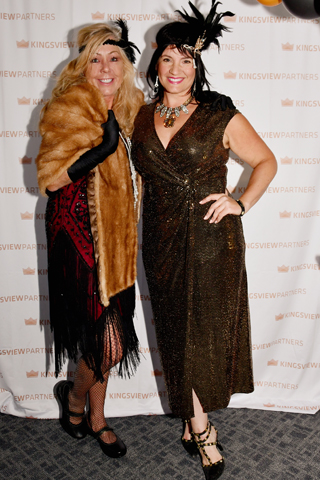 2. The event featured dancing,and door prizes, 20s attire was encouraged! Lisa Engel and Adrienne Morella got the party started!