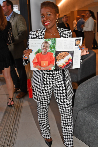 6. Dr. Janine Darby loved the “On The Menu” magazine spread featuring her brand