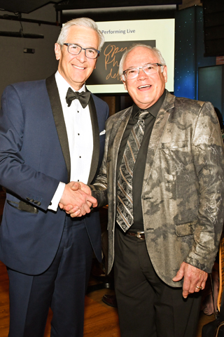 9. Rajant CEO Robert Schena thanked Kentucky bluegrass legend Raymond McLain for his performance