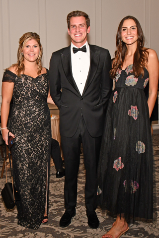 7. Megan McGinnis, Scott Caliguire and Kay Bahner