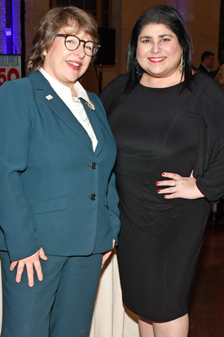 18 PHILADELPHIA250 board of directors member Zabeth Teelucksingh said hello to Jennifer Lynn Robinson. Jennifer Lynn Robinson, Esquire, is the CEO of Purposeful Networking.