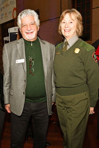  4. Alan Greenberger and U.S. Park Ranger Cynthia McLeod 