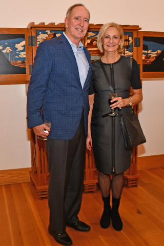 7. Craft Forms committee member Orysia and John Trevisan