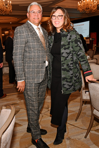 Kevin Dow and his wife Kin Fraites Dow