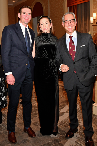 2. Billy Walsh, Megan Nicoletti and Mark Nicoletti