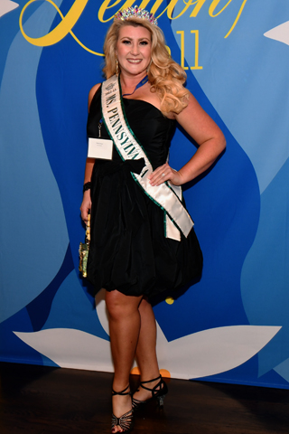  15. Ms. Pennsylvania, Deborah Wright, attended the event 