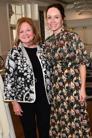 2. Maggie Murphy and her daughter Megan Irish attended the holiday luncheon