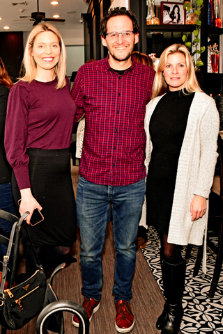 3. Stephanie Wrysta, Bridget’s Steakhouse General Manager Steve Britt and luncheon host Suzy Pratowski paused for a photo