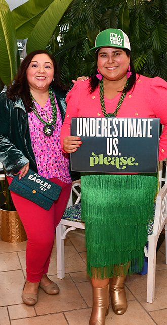 Nina Castillo shared a moment with Jennifer Lynn Robinson