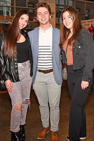 6. Lizzy Friedman of Lower Merion Foodie blog and Ali Simon chatted with Twenty-One Pios General Manager Justin Gorton