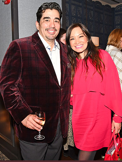 2. Chef Garces and Jen Su stopped for a photo