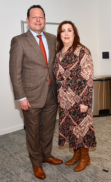 2, Chris Topolewski and Kathleen Piperno