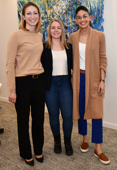 5. Laura Costes, Samantha Miller and Sam Oyola