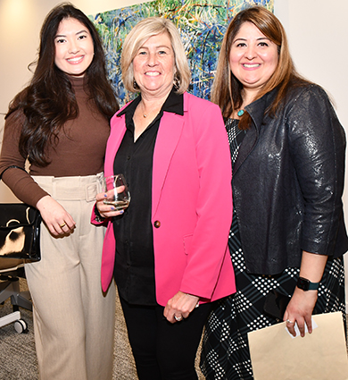 9. Hannah Karajan, Pattie Digins and Negar Jahanbin
