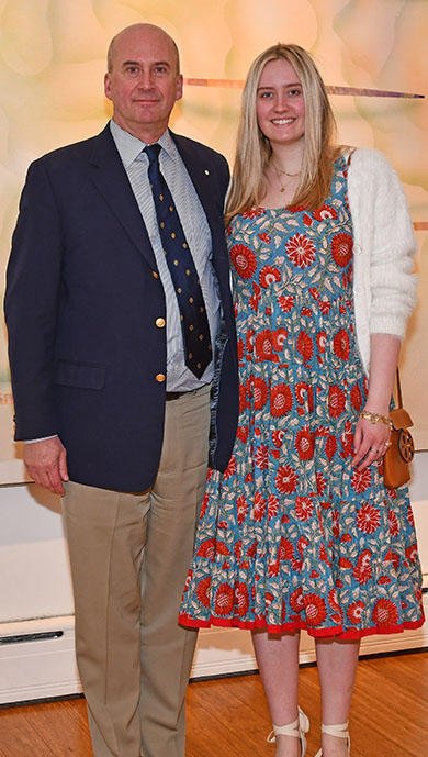 6. Guests included George and Gardner Coates