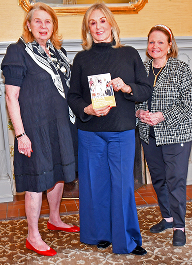These funds play a vital role in ensuring that PAFA can continue to recruit, educate, and support the very best and brightest up-and-coming artists. 5. Julie Jensen Bryan, Preview Party Co-chair Jill Durovsik, and Maggie Murphy
