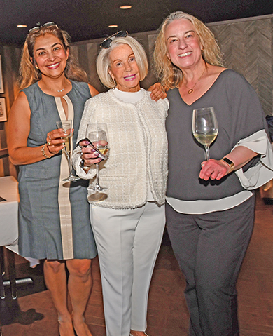 2. Farah Kapoor, Pat Wagner and Olga Blyweiss