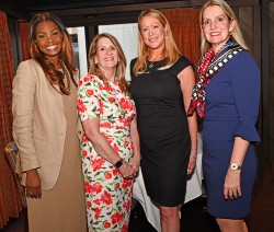 TJUH Women’s Board toast new members at Steak 48